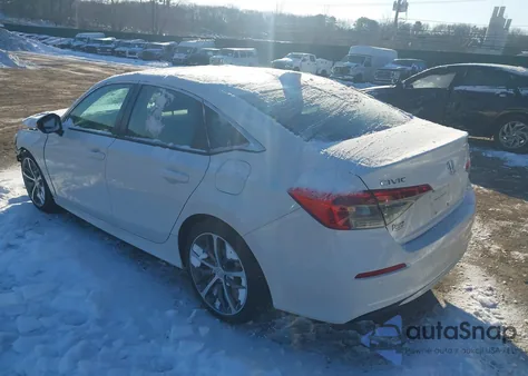 2023 Honda Civic Touring z USA, uszkodzony, nr VIN 2HGFE1F91PH300709